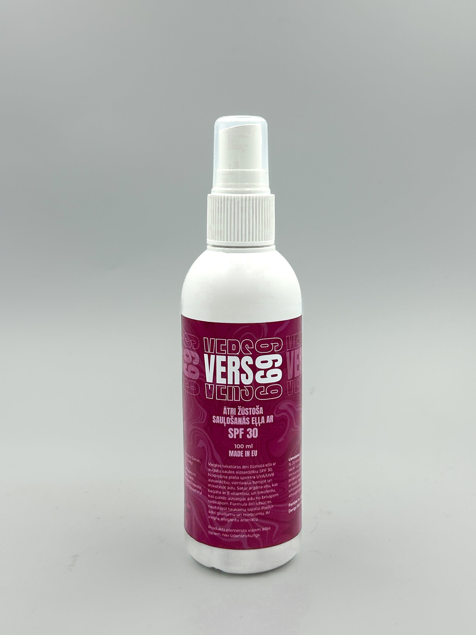 Quick-drying suntan oil with SPF 30