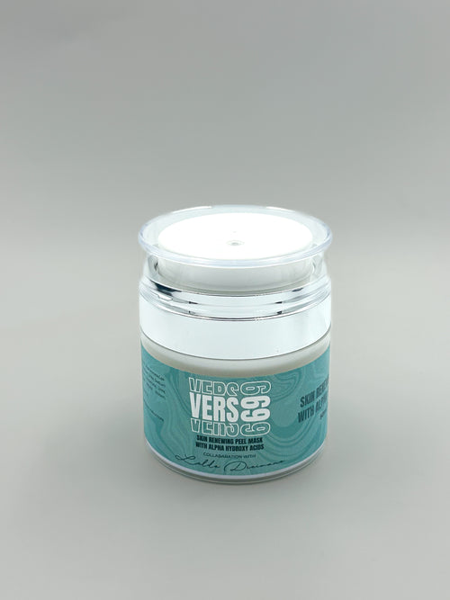 Skin rejuvenating peeling mask with AHA acids